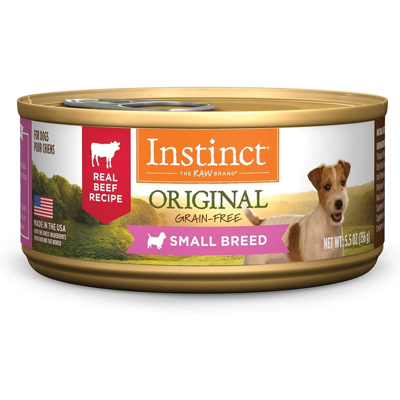 Instinct Original Small Breed Grain-Free Real Beef Recipe Wet Dog Food