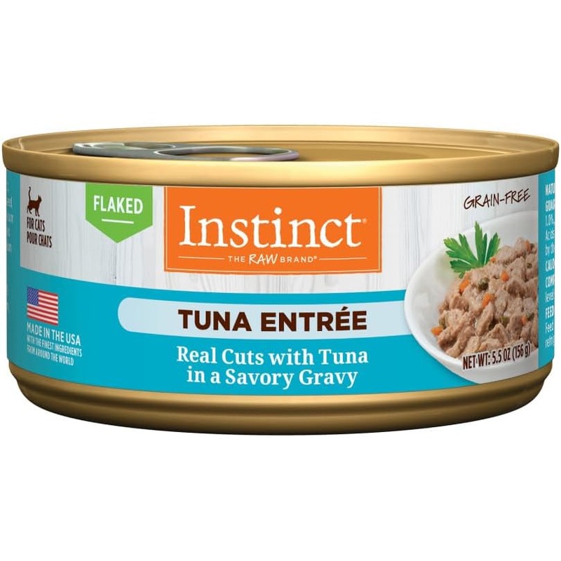 Instinct Tuna Entree Grain-Free Flaked Wet Cat Food