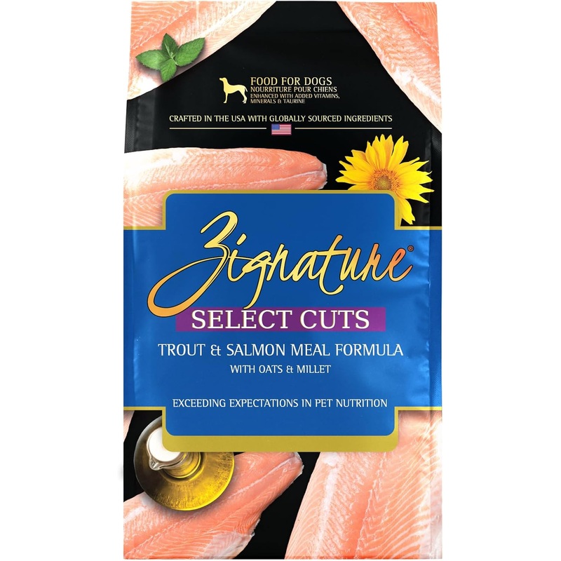Zignature Select Cuts Trout & Salmon Meal Formula Dry Dog Food