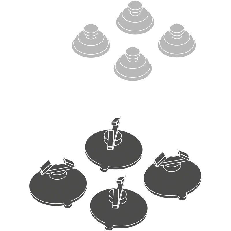 SELTZ L Suction Cups