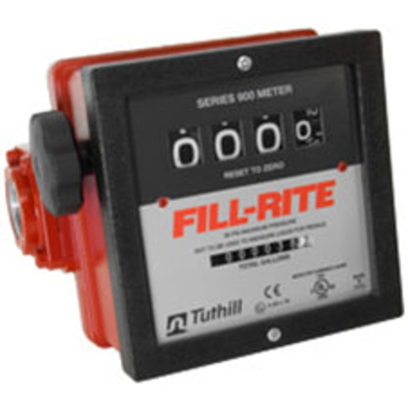 4-WHEEL MECHANICAL METER, 1 IN METER