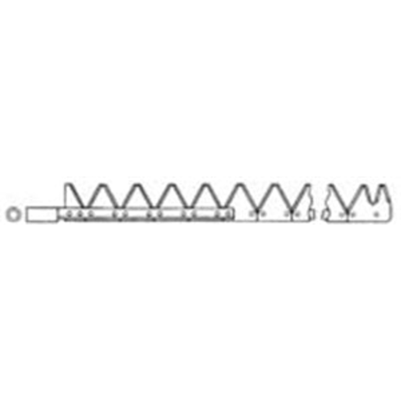 RIVETED 9 HAY MOWER KNIFE FOR AGCO HESSTON – REPLACES 700711979