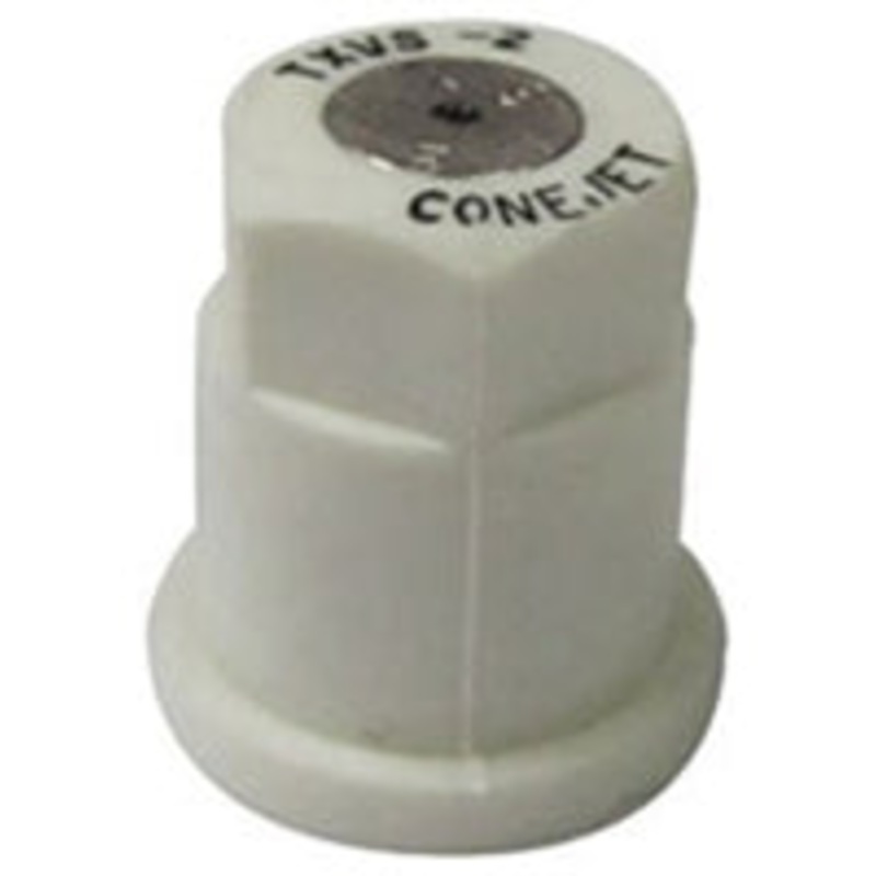 TX CONEJET HOLLOW CONE TIP #2  STAINLESS – WHITE