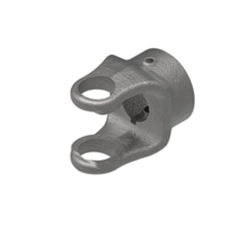 0675 SERIES IMPLEMENT YOKE  – 1 ROUND BORE WITH SET SCREW / DOUBLE KEYWAY