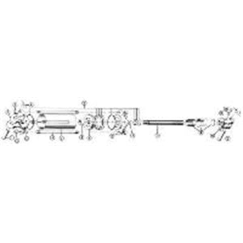 ROD FOR CROSS DE CYLINDER WITH 1-1/4 ROD, 3 BORE AND 8 STROKE