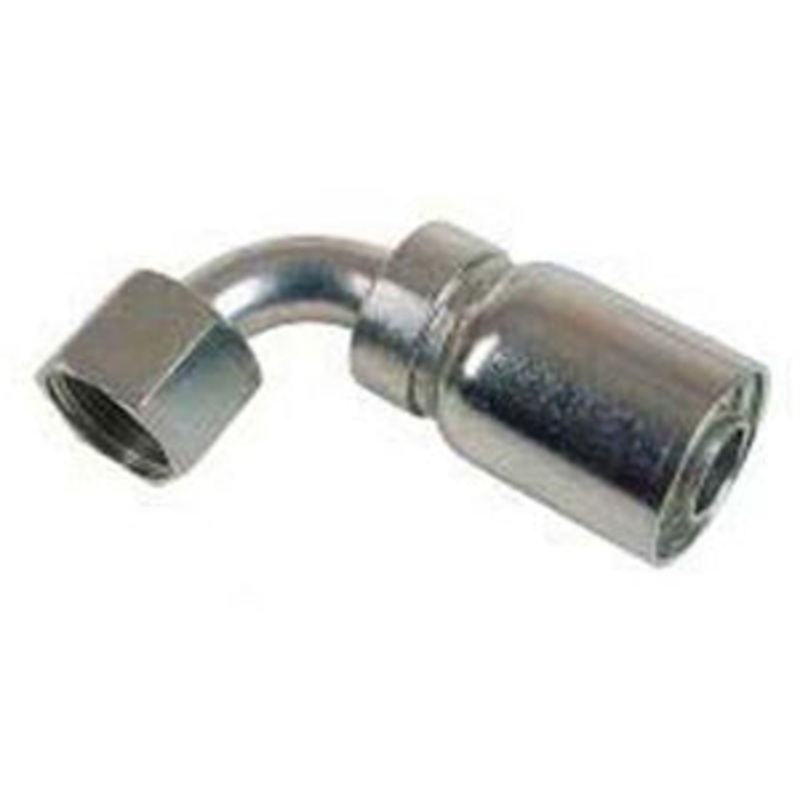 3/4 INCH HOSE X 1 INCH – 14 ORFS FEMALE ELBOW – 90 SWIVEL, WHILE SUPPLIES LAST