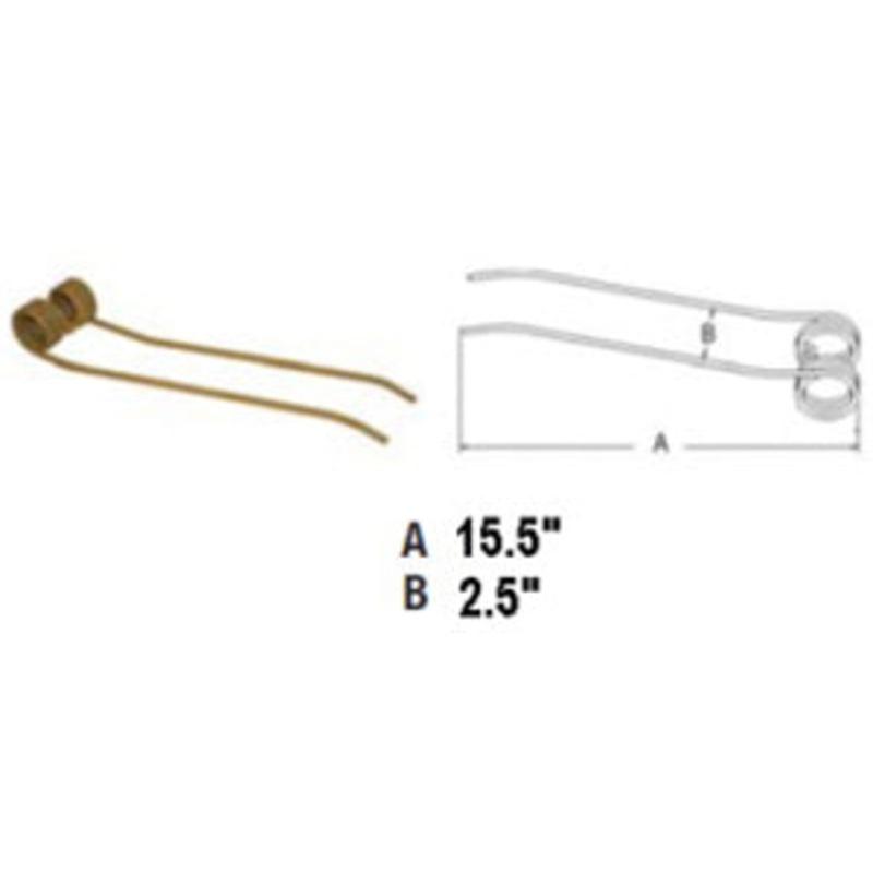 NH TEDDER TINE RIGHT HAND 539281 254 & 255 SER