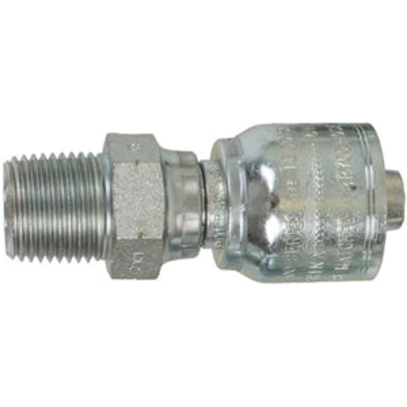 NPT MALE SWIVEL WITH 1/8 INCH THREAD FOR 1/4 INCH HOSE