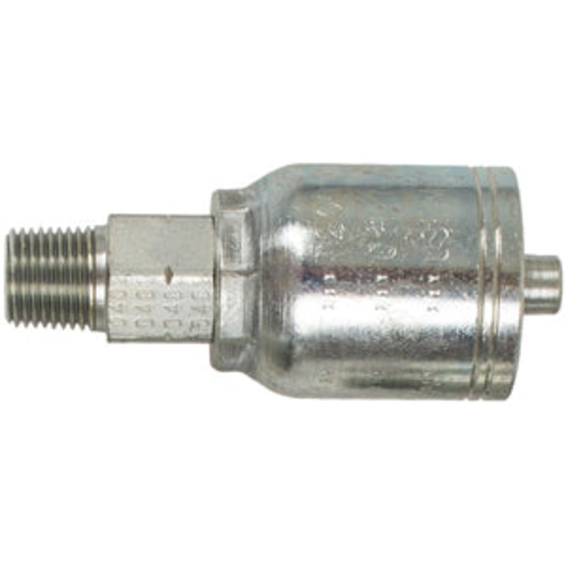 NPT MALE WITH 1-1/4 INCH THREAD FOR 1 INCH HOSE