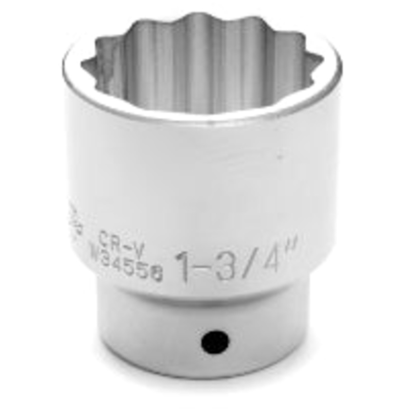 1-3/4 INCH X 12 POINT STANDARD IMPACT SOCKET – 3/4 INCH DRIVE