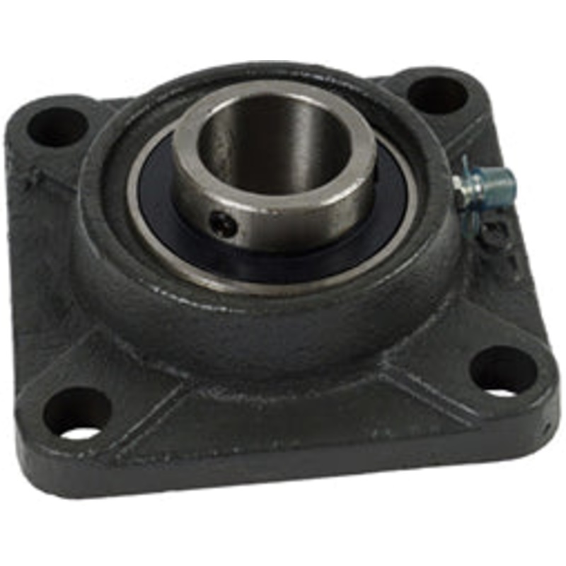 4 HOLE CAST IRON FLANGE WITH 1-15/16 BEARING – SET SCREW LOCK