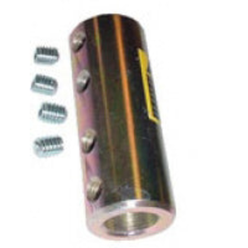 ADAPTER WITH 4 SET SCREWS FOR GAS ENGINE MOUNT (5/8 X 5/8)