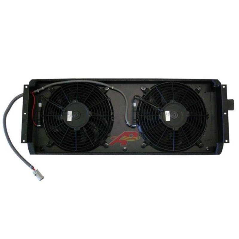 24 Volt Remote Mount Condenser With Fans for Komatsu 12Y-979-1133