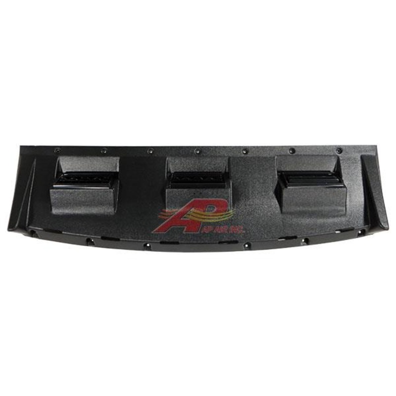 Air Conditioning And Heater Black Bezel With 3 Louvers for International 118194C2