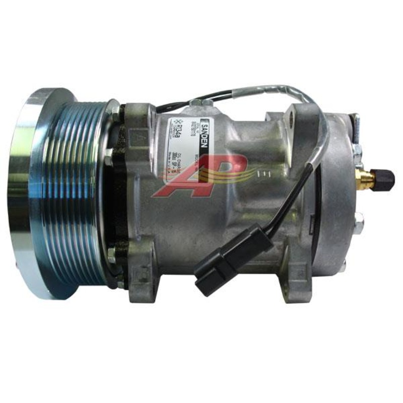 SD7H15, 5.19 8 Groove Clutch, Gm Pad Mount, 12 Volt for Caterpillar & Claas