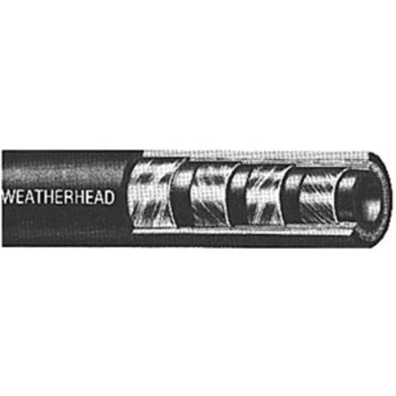 1/2 INCH X 30 INCH 1-WIRE RIGID END HYDRAULIC HOSE ASSEMBLY