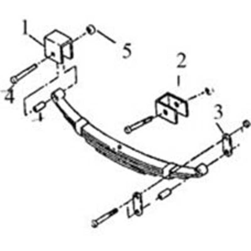 HANGER FOR AXLE-REAR 1.12 INCH