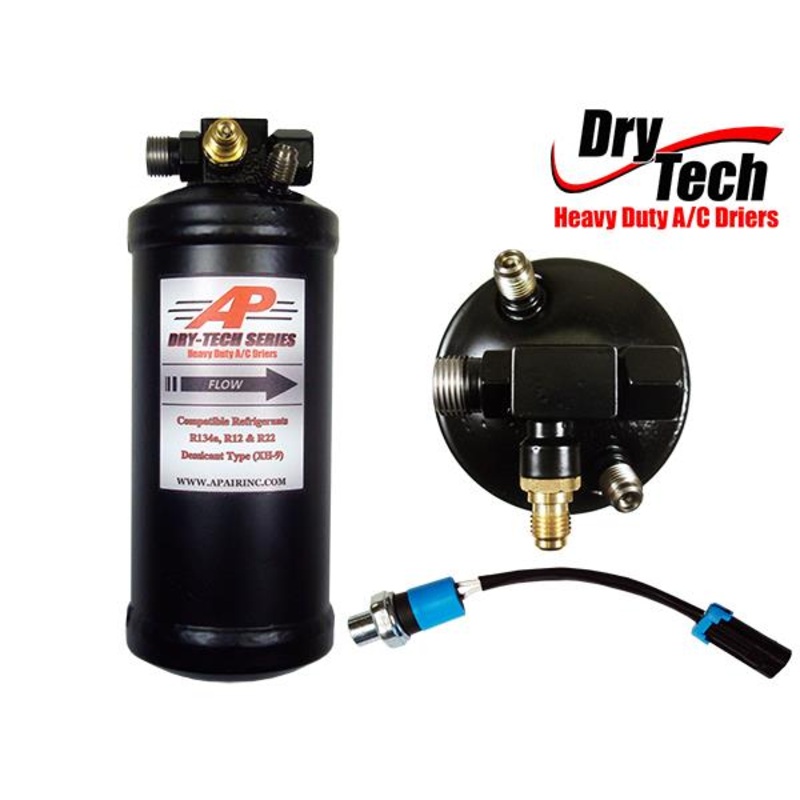 3 X 8 3/8 Male And Female O-Ring, With Binary Pressure Switch for Case IH & Ford/New Holland