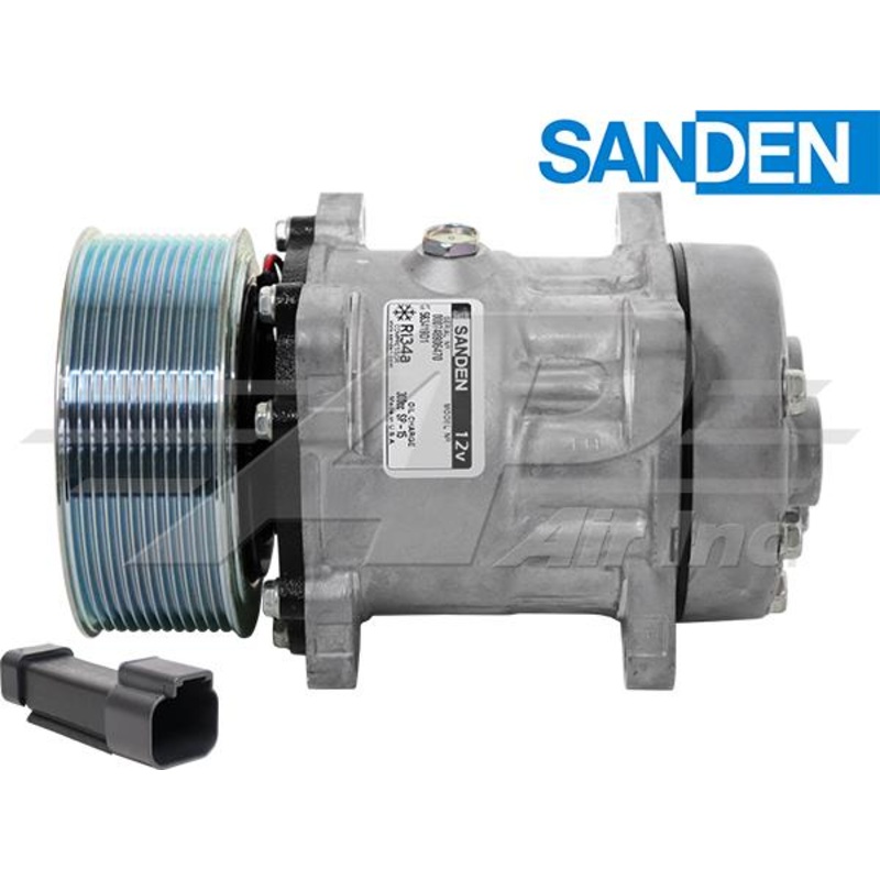 SD7H15, 5 1/8 12 Groove Clutch, 12 Volt for Caterpillar 563419D2