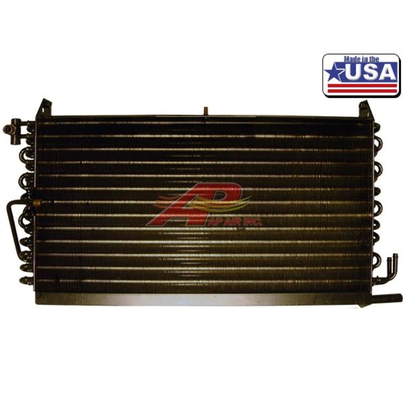 Condenser With Fuel Cooler for Case IH 84345653