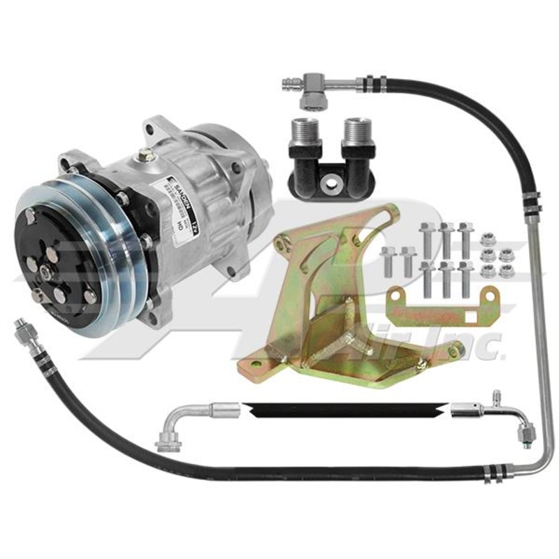 York, Tecumseh Upright to Sanden Conversion Kit for Ford/New Holland