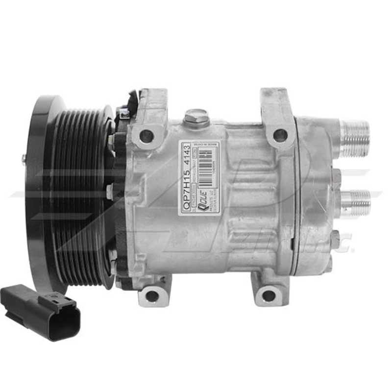 Tcci Qp7H15 Compressor, 8 Groove, 12V for Massey Ferguson ACW0479350