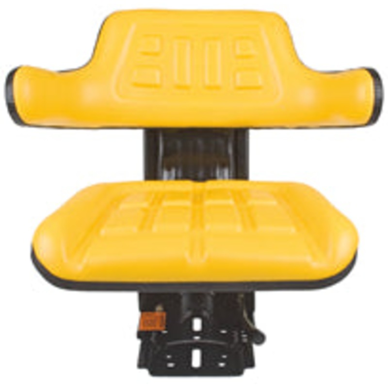 YELLOW UNIVERSAL TRACTOR SEAT WITH SUSPENSION