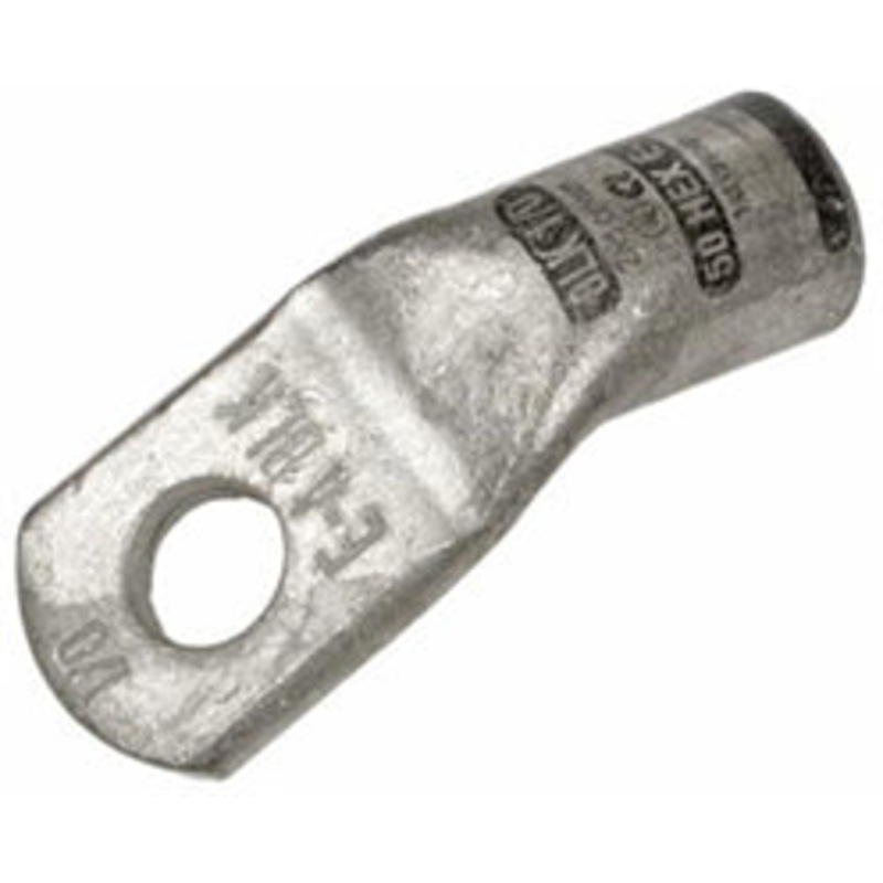 1/0 AWG STUD – 45 DEGREE HEAVY WALL CRIMP/SOLDER BATTERY TERMINAL