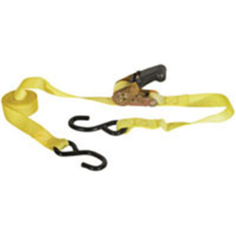 1 X 12′ RATCHET STRAP-4 PACK