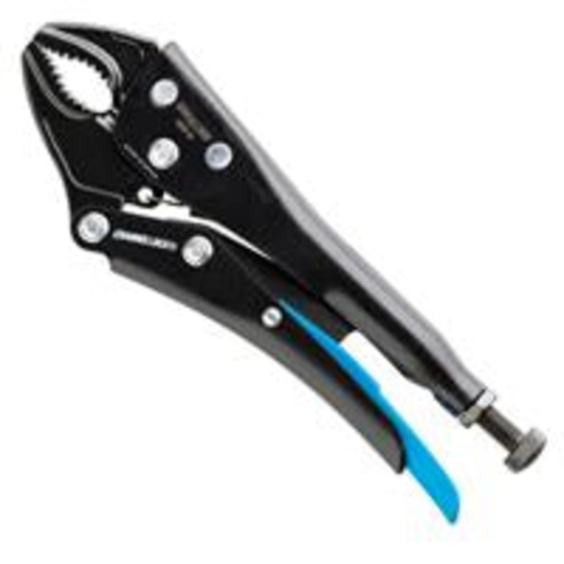5 LOCKING PLIERS, CURVED JAW
