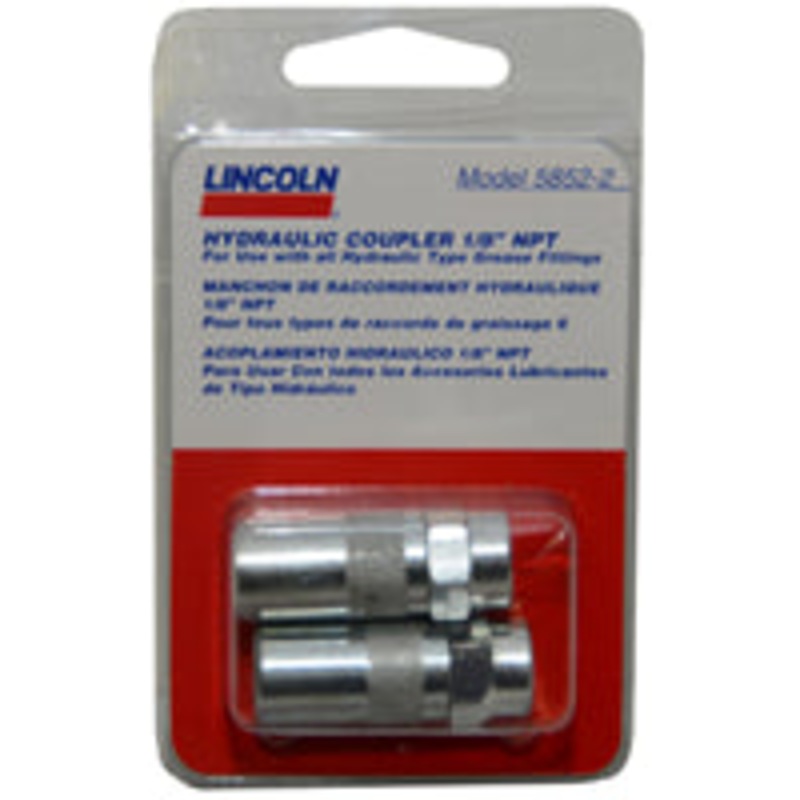 LINCOLN STANDARD DUTY GREASE GUN COUPLER –   2 / CLAMSHELL