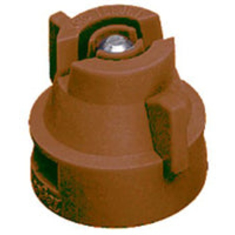 TEEJET EXTENDED RANGE FLAT SPRAY TIP / CAP COMBO – BROWN