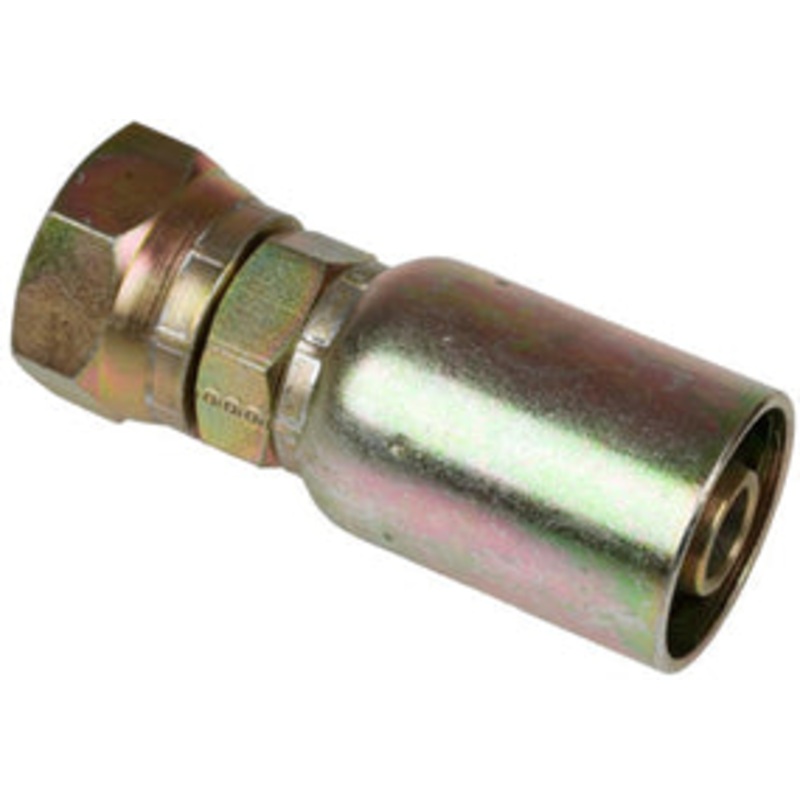 VARI-CRIMP SERIES – 1/2 INCH HOSE, WITH 1/2 X 14 THREAD SIZE, NPSM FEMALE STRAIGHT SWIVEL
